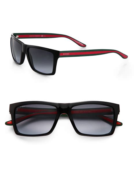 gucci men sunglasses black|gucci sunglasses men price.